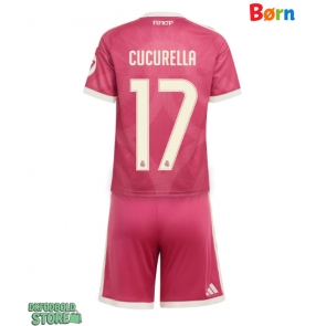 Real Madrid Marc Cucurella #17 Replika Babytøj Tredje sæt Børn 2026-27 Kortærmet (+ Korte bukser)